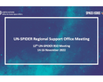 UN-SPIDER Regional Support Offices Meeting