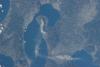 Sakurajima Volcano in Kyushu, Japan, seen from space