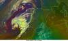 Slow-moving low off Portugal captured by Meteosat-9.