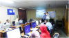 Training the use of space technologies for disaster risk reduction.