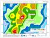 In some areas, rainfall was 1839 percent above the average