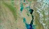 satellite image of floods in Bolivia