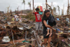 The report states that almost 22 million people were displaced by disasters in 2013.