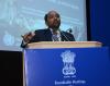 UN-SPIDER's expert, Dr Shirish Ravan, addressed the use of Space-based info