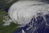 Hurricane Irene reaching New York City on 28 August 2011