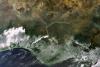 The Niger delta (Image:ESA)