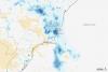 Satellite imagery shows extreme rainfall in Brazil