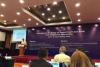 UN-SPIDER's programme coordinator, Luc St-Pierre, speaking at the international workshop