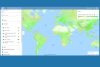 Screenshot of the Earth Map platform.