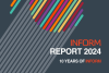 Image of the INFORM Report 2024 front page - Image courtesy of JRC-EC