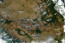 Fires in Thailand, Cambodia and Vietnam seen from space (Credits: NASA) Fires in Thailand, Cambodia and Vietnam seen from space