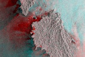 Multitemporal composite of radar satellite imagery 