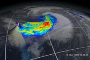 Satellite Photo from NASA and JAXA GPM satellite