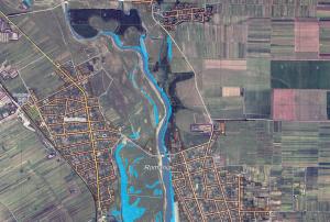 Flood Delineation Map of Bragadiru, Romania on 20 April 2014