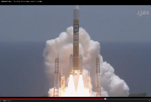 The launch of ALOS-2 on 24 May was broadcast live via Youtube