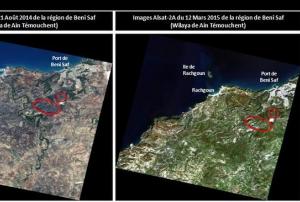 Image of Aïn Témouchent province captured by Alsat-2A on 12 March 2015 (Image: ASAL)