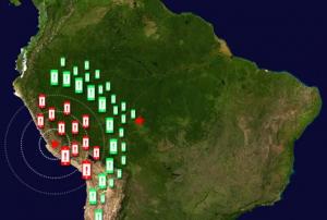 Smartphones can detect ground motion and warn others before strong shaking arrives (Image: NASA/Emiliano Rodriguez Nuesch)