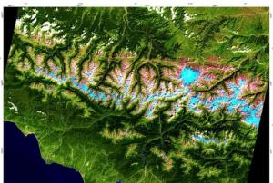 BaseVue 2013 uses Landsat 8 scenes ranging from April 2013 to June 2014. This one was captured by Landsat 8 in March 2014 (Image: NASA)