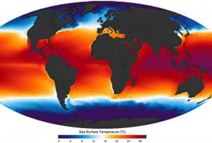 Space-based monitoring helps track changes on large scales (Image: NASA)