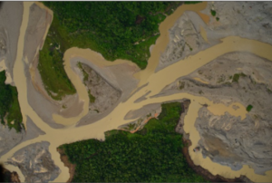 Opencast mining image in the north-eastern of Antioquia, Colombia (Image: IGAC/CIAF)