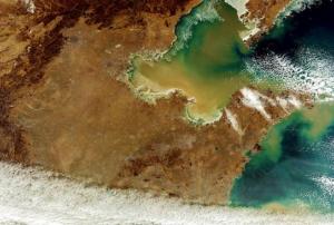 Satellite image of Northern China (Image: ESA)