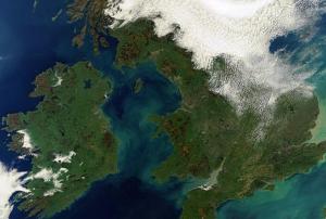 Great Britain and Ireland satellite picture (Image: ESA)