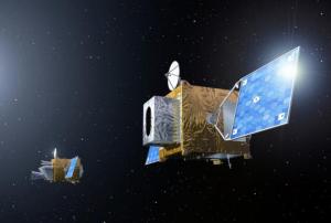 Artistic representation of the Meteosat Third Generation (Image: ESA)