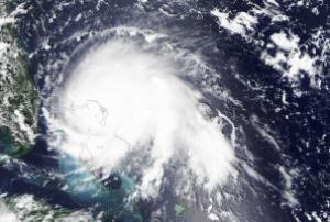 The Moderate Resolution Imaging Spectroradiometer (MODIS) on NASA’s Aqua satellite captured this natural-color image of Hurricane Dorian at 2:05 p.m. Eastern Daylight Time (18:05 Universal Time) on 1 September 2019. Image: NASA.