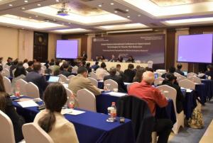 Participants at the 8th UN-SPIDER conference in Beijing.