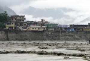 Floods in Uttarakhand, India, in 2013.