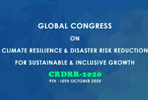 Global Congress on Climate Resilience and Disaster Risk Reduction logo. Image: CEED