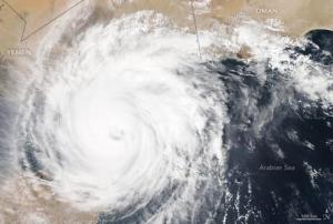 Cyclone Chapala over the Gulf of Aden (Image: NASA). 