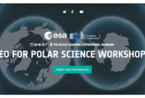 EO for Polar Science Workshop logo. Image: ESA