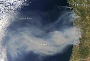 Republic of Portugal, image courtesy of NASA by Jeff Schmaltz, LANCE/EOSDIS Rapid Response. Caption by Adam Voiland.