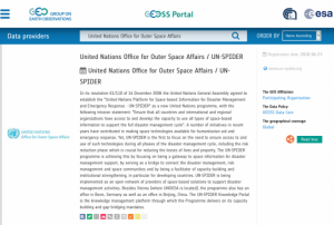 UNOOSA GEOSS Portal