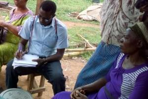 Field Work on Ogunpa flood plain Ibadan, Nigeria. Image: GMES.