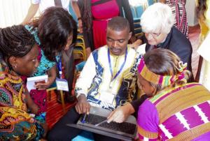 Mission team and participants during the simulation exercise. Image: DPC.