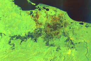 Landslide in Mexico. Image: International Charter Space and Major Disasters.