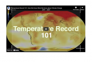 2021 the sixth warmest year on record in recent decades according to NASA.  Image courtesy of NASA. Image courtesy of NASA.