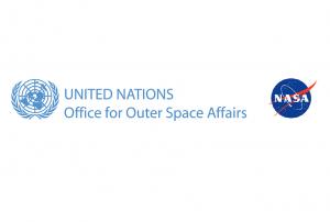 UNOOSA and NASA logos.