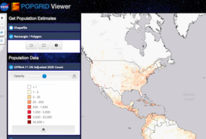 SEDAC POPGRID Viewer. Image: NASA