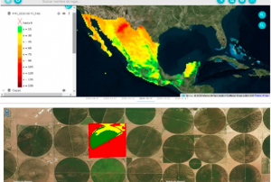 Snapshot of the SIRIS platform in action. Image: Mexican Space Agency (AEM)