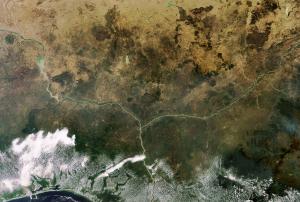 The Niger Delta. Image: ESA.