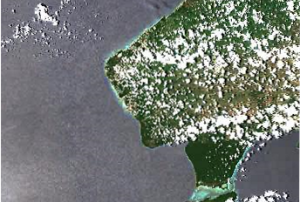 Dominican Republic on 22 Sept 2023. Image: Sentinel 2A (The International Charter Space and Major Disasters)