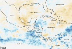 Floods in Central America. Image: NASA archive