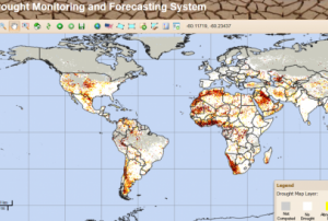 Screenshot of Edit Data Source Global Agricultural Drought Monitoring and Forecasting System (GADMFS - CSISS)