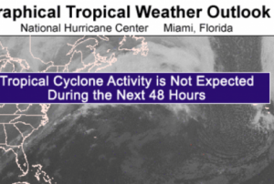 Screenshot of National Hurricane Center (NOAA-GTWO)