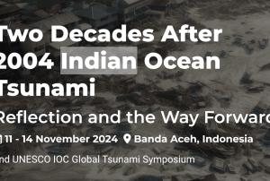 Image Tsunami Symposium Indonesia November 2024