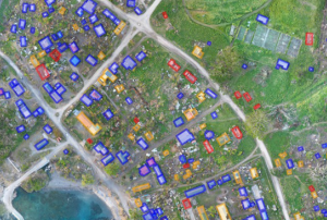 Mapping Cyclone Pam’s destruction with drones.