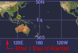 Screenshot of Landslide Hazard Assessment (NASA-TRMM)